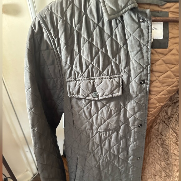 Goodfellow & Co Men's Olive 🫒 Green Quilted Shirt Jacket - Size Small - Picture 7 of 8